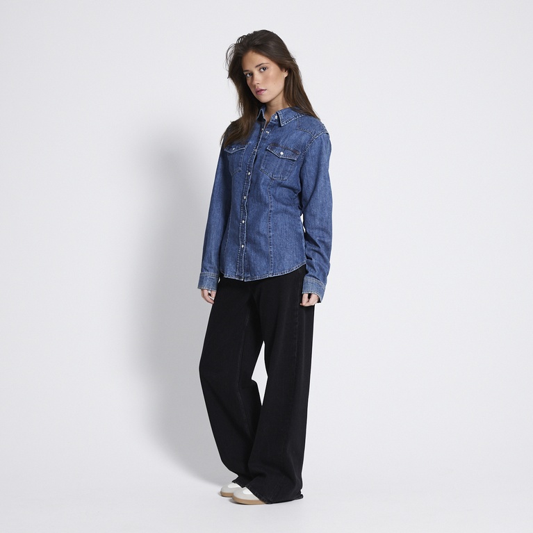 Denim shirt "Memphis" Mid wash
